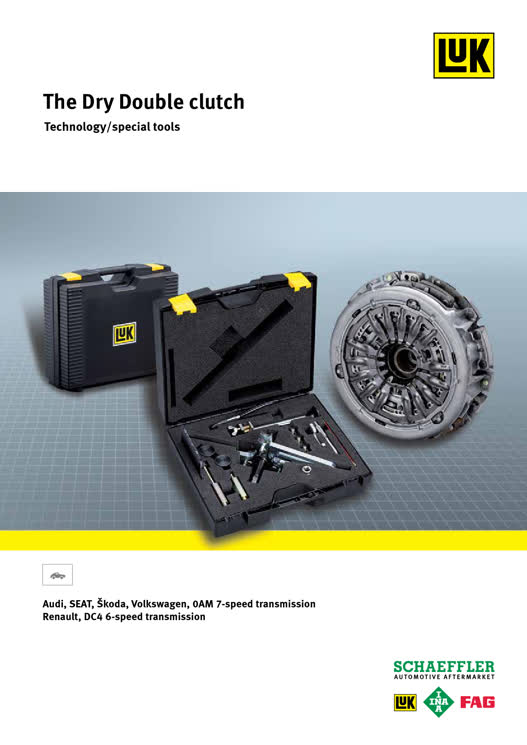 The Dry Double clutch - Technology, special tools - Cover image